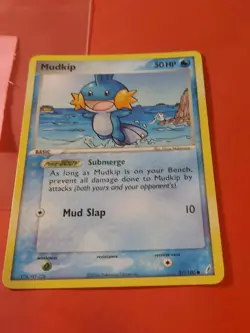 2006 Pokemon EX Crystal Guardians #57 Mudkip, C, NF/H, cd3 - Image 3