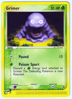 Grimer Common Dragon 57/97 MP Pokemon TCG - Image 1