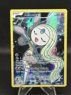 Meloetta #XY120 Full Art Promo XY Pokemon Card Legendary - Image 1