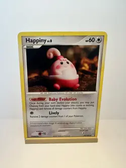 Happiny 52/123 Uncommon Mysterious Treasures Pokemon Moderately Played - Image 1