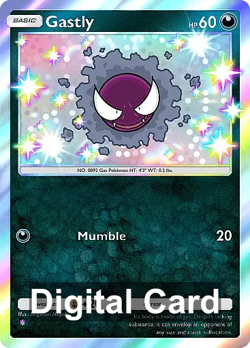 [DIGITAL Trade] Pokemon TCG Pocket 2x Gastly + 2x Haunter- Shiny - Image 1