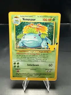 Pokemon Celebrations Venusaur 15/102 Classic Collection Holo Rare H - Image 1
