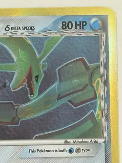 Pokemon TCG Rayquaza Delta Species 16/110 Holon Phantoms - Image 3