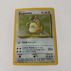 Pokemon TCG Kangaskhan Holo Rare Unlimited Jungle 5/64 MP - Image 1