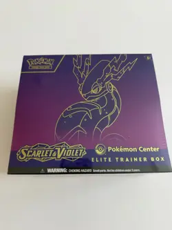 Pokemon TCG Scarlet & Violet Base Set Pokemon Center Elite Trainer Box Miraidon - Image 1