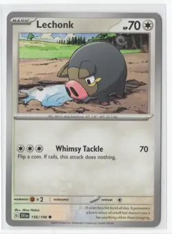 Lechonk 156/198 - Pokemon - Scarlet & Violet - NM/M - Image 1