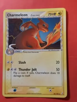 2006 Pokemon EX Crystal Guardians #30 Charmeleon DS, UC, NF/H, cd2 - Image 1