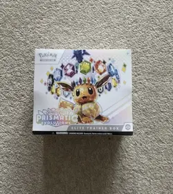 Pokemon Prismatic Evolutions ETB Elite Trainer Box TCG new sealed - Image 1