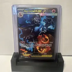 Pokemon PFL Phantasmal Flames English Mega Charizard ex SIR 125/094 - Image 1