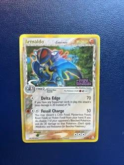 Pokemon TCG Armaldo Delta Species Reverse Holo Stamped EX Holon Phantoms 1/110 - Image 1