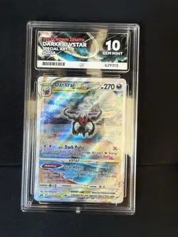 Pokemon Darkrai Vstar Gg50/gg70 Crown Zenith Ace 10 - Image 1