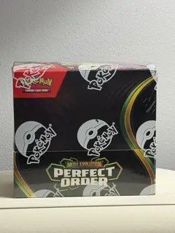 Pokemon Mega Evolution Perfect Order Booster Box Sealed - Image 1