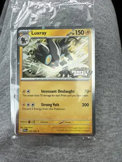 Pokemon Luxray 028/088 Perfect Order Best Buy Stamped Promo Sealed NM Mint - Image 1