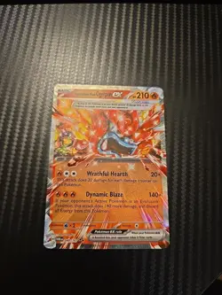 Pokemon: Twilight Masquerade | Heartflame Mask Ogerpon ex (Double Rare) #40/167 - Image 1