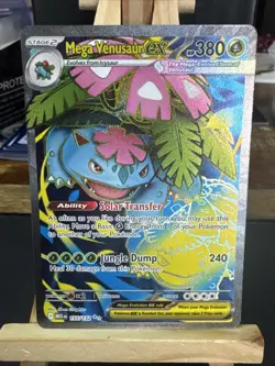 Mega Venusaur ex 155/132 Pokemon TCG Mega Evolution - Secret Rare - Near Mint NM - Image 1