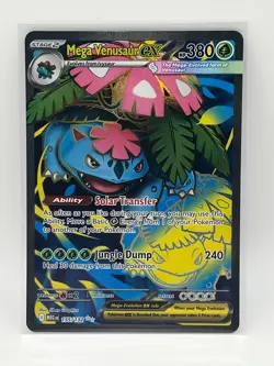 Mega Venusaur ex 155/132 Me01: Mega Evolution Holo Ultra Rare - Image 3