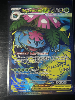 Mega Venusaur EX 155/132 Pokemon ME01: Mega Evolution Holo Full Art - Image 1