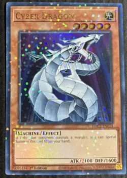 Yugioh Cyber Dragon HAC1-EN014 Duel Terminal Ultra Rare 1st Ed NM - Image 1