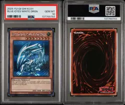 2024 YU-GI-OH! KC01 25TH ULTIMATE KAIBA SET BLUE-EYES WHITE DRAGON PSA 10 - Image 3