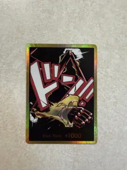 DON!! GOLD One Piece Card Monkey D Luffy Snakeman ENGLISH GOLD DON - Image 1