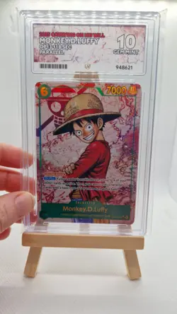 OP13‑118 Monkey.D.Luffy SEC (Parallel) – One Piece Card Game – Gem Mint (ACE 10) - Image 1