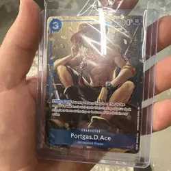 One Piece TCG Portgas D Ace P-074 - Tin Set Vol 2 Foil - Sealed English Promo - Image 2