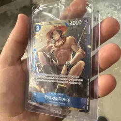 One Piece TCG Portgas D Ace P-074 - Tin Set Vol 2 Foil - Sealed English Promo - Image 3