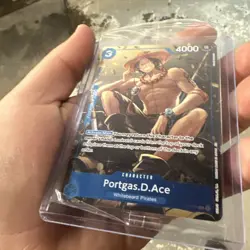 One Piece TCG Portgas D Ace P-074 - Tin Set Vol 2 Foil - Sealed English Promo - Image 4