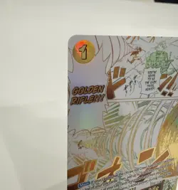 One Piece CCG OP15-116 Gum-Gum Golden Rifle Manga Alt Art - Image 3