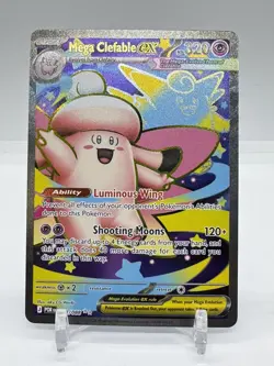 POKEMON Mega Clefeble EX 103/088 ULTRA RARE FULL ART HOLO Perfect Order *MINT* - Image 1