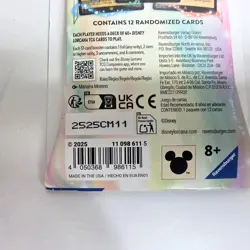 Disney Lorcana Fabled Sleeved Booster Pack Mickey Mouse Artwork - NEW SEALED - Image 3