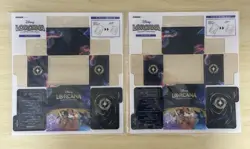 Set of 2 Japan Exclusive Disney Lorcana Deck Box – Promo Gift - Image 1