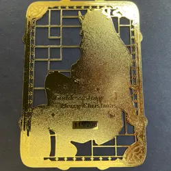 Goddess Story Gold METAL Card - Bikini - Random Serial Number #/200 Shuna Slime - Image 5