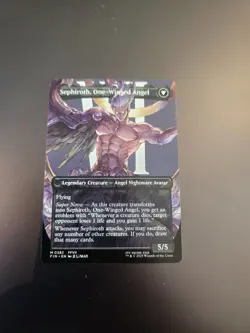 Sephiroth, Fabled SOLDIER MTG Final Fantasy Borderless 382 Near Mint - Image 2
