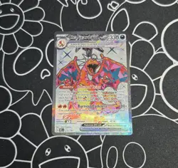 Pokemon TCG Obsidian Flames Charizard EX - 215/197 (NM) - Image 1
