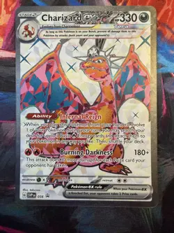 Charizard EX Obsidian Flames 215/197 Nm/Mint English Pokemon Card Pack Fresh - Image 1