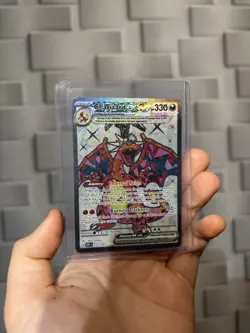 Pokemon TCG Scarlet & Violet Obsidian Flames Charizard EX 215/197 Ultra Rare - Image 2