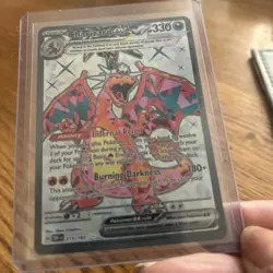 Charizard EX Obsidian Flames 215/197 Nm/Mint English Pokemon Card Pack Fresh - Image 3