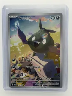 Trubbish 140/086 - Pokemon TCG - White Flare Illustration Rare - ENGLISH - NM/M - Image 1