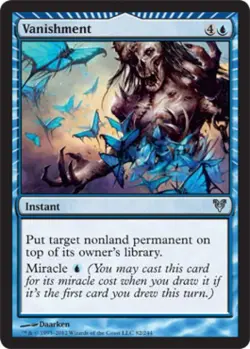 Vanishment -Foil Medium Play MTG Avacyn Restored - Image 1