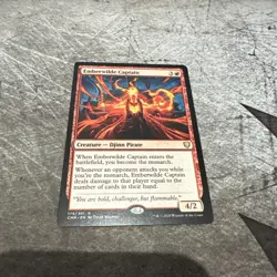 Emberwilde Captain Commander Legends Regular MTG NM 175 - Image 1