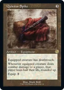 Quietus Spike - Near Mint MTG The Brothers' War: Retro Frame Artifacts - Image 1