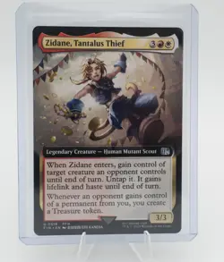 Zidane, Tantalus Thief (Extended Art) Final Fantasy Regular MTG - Image 1