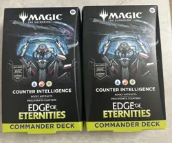 Set of 2 Commander Decks Edge of Eternities EOE MTG Ships Today! - Image 1