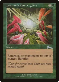 Harmonic Convergence - Medium Play MTG Urza's Legacy - Image 1
