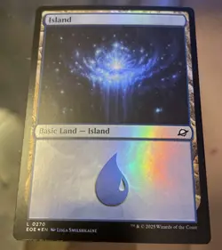 ISLAND (0270) Edge of Eternities FOIL #270 EOE(NM+)(MTG) - Image 1