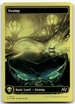Swamp (0509) (First-Place Foil) #509 (NM) Aetherdrift DFT Magic MTG - Image 1