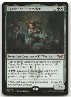 Tyvar, the Pummeler #202 (NM) Duskmourn DSK Magic MTG - Image 1