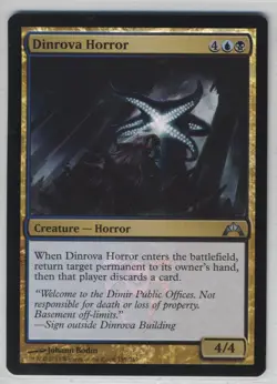 Magic the Gathering Dinrova Horror Gatecrash Foil x1 MTG Free Shipping! - Image 1