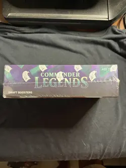 Magic the Gathering Commander Legends Draft Booster Box Factory Sealed - Image 2